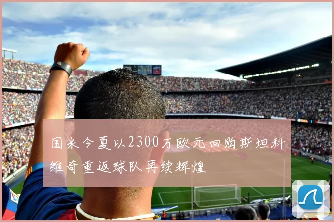 国米今夏以2300万欧元回购斯坦科维奇重返球队再续辉煌
